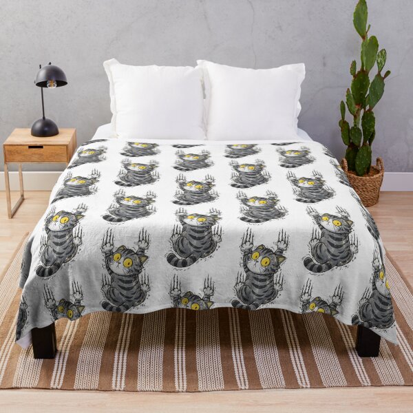 Item preview, Funny Sweaty Tabby Cat With Claws designed and sold by Artistikastore.