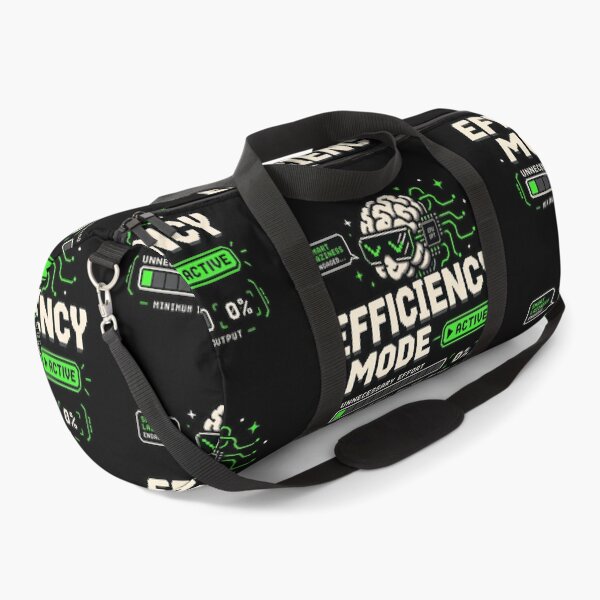 Item preview, Smart Laziness – Efficiency Mode Active Pixel Humor designed and sold by Mad Factory Designs.