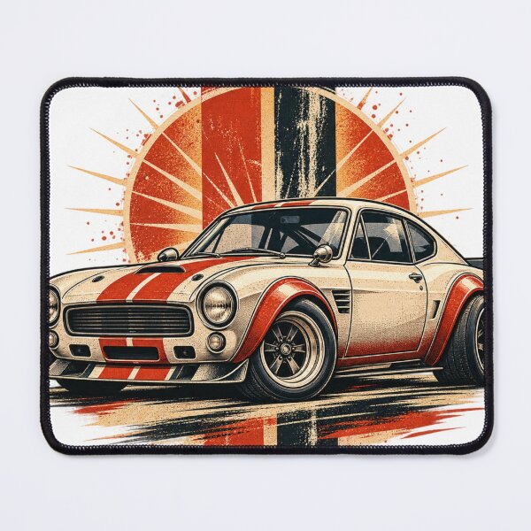 Item preview, Vintage Classic Racing Coupe Car Art designed and sold by BasicPrintStudio.