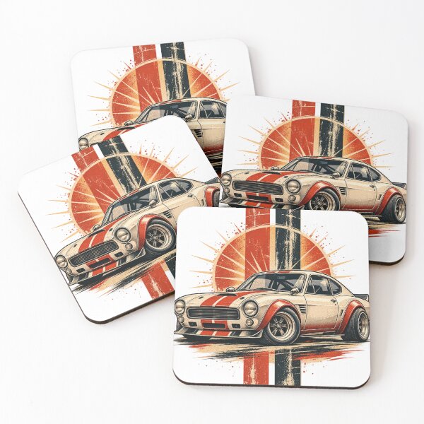 Item preview, Vintage Classic Racing Coupe Car Art designed and sold by BasicPrintStudio.