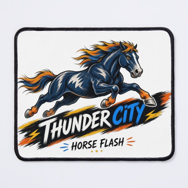 Item preview, Thunder City Horse Flash designed and sold by PhillySportz.