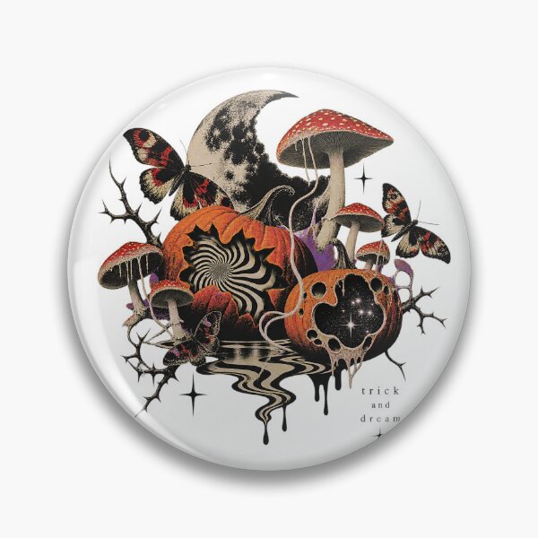 Item preview, Trick And Dream Psychedelic Pumpkin Celestial Surrealism designed and sold by zzz888.