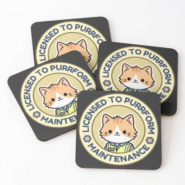 Item preview, Meowchanic: Licensed to Purrform Maintenance designed and sold by plocreative.