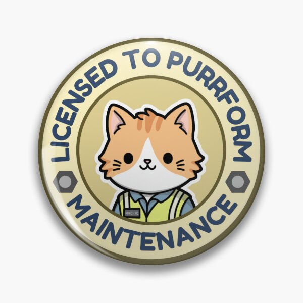 Item preview, Meowchanic: Licensed to Purrform Maintenance designed and sold by plocreative.
