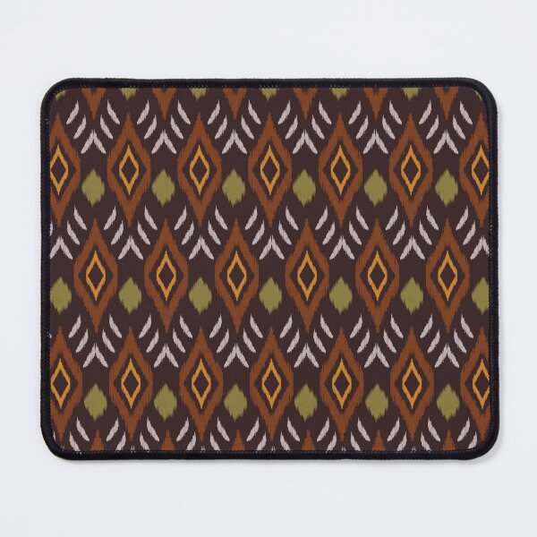 Item preview, A distinctive Ikat-inspired pattern featuring rhythmic geometric shapes and organic lines designed and sold by Line-Aura.
