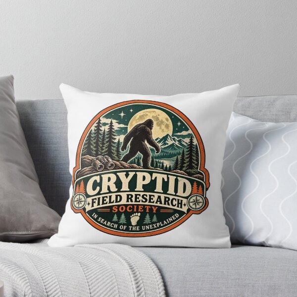 Item preview, Cryptid Field Research Society Vintage Sasquatch Badge designed and sold by TWdesign74.