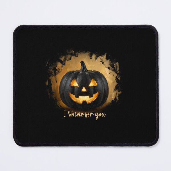 Item preview, I Shine for You Black Jack O Lantern Halloween Oil Painting Art designed and sold by BrainConstip.
