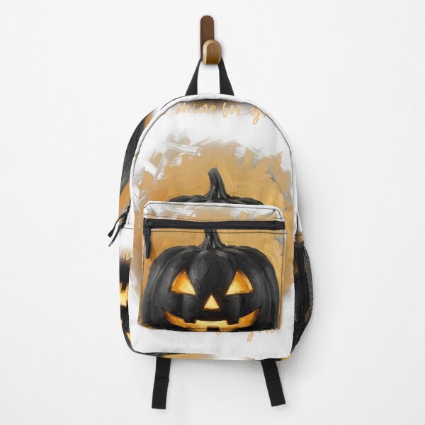 Item preview, I Shine for You Black Jack O Lantern Halloween Oil Painting Art designed and sold by BrainConstip.