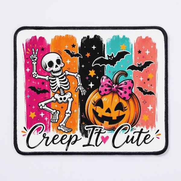 Item preview, Creep It Cute Colorful Halloween Vibes designed and sold by CleanDecor.