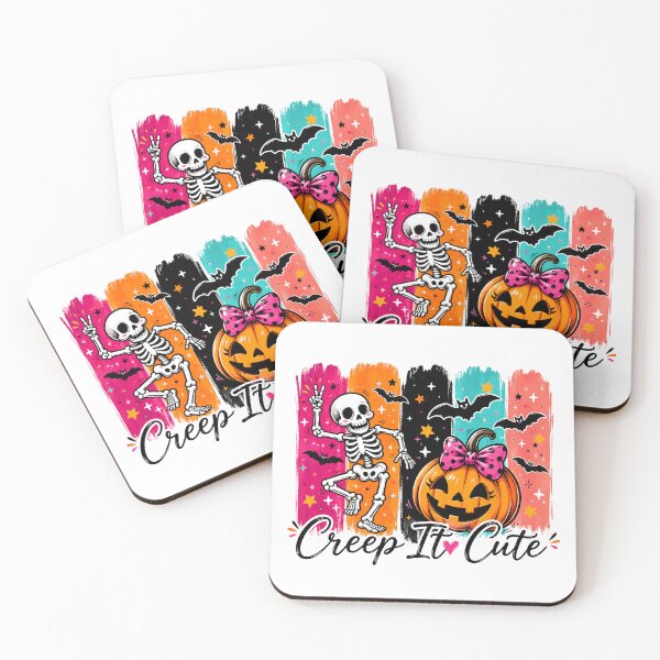 Item preview, Creep It Cute Colorful Halloween Vibes designed and sold by CleanDecor.