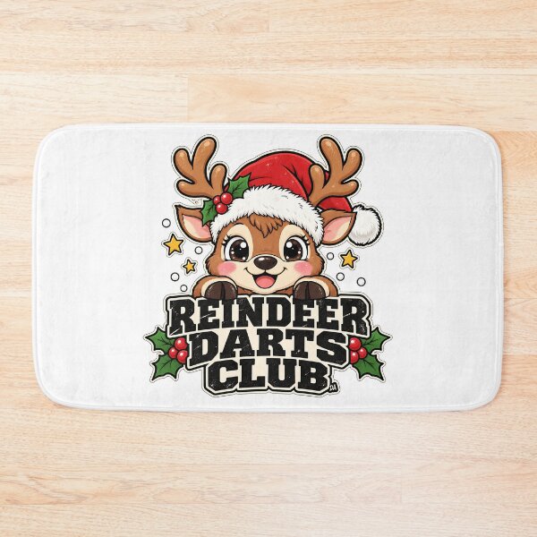Item preview, Santa’s Darts Deer Funny Christmas Reindeer T-Shirt designed and sold by DesignArtist.ia.