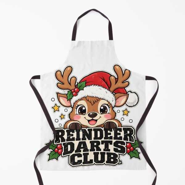 Item preview, Santa’s Darts Deer Funny Christmas Reindeer T-Shirt designed and sold by DesignArtist.ia.