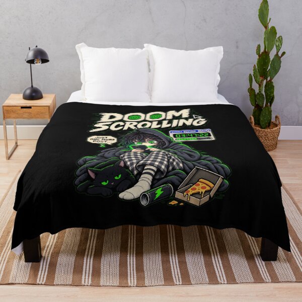 Item preview, Doom Scrolling – Retro Pixel Endless Scroll Humor designed and sold by Mad Factory Designs.