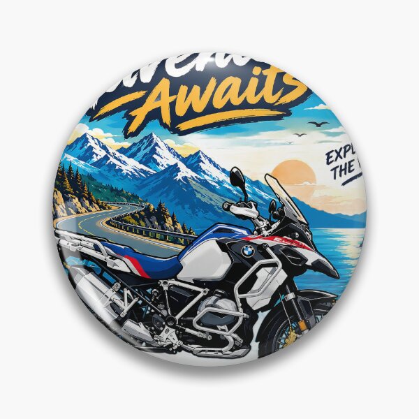 Aperçu de l'œuvre Aventure à moto : Explorez le monde créée et vendue par ali prints.