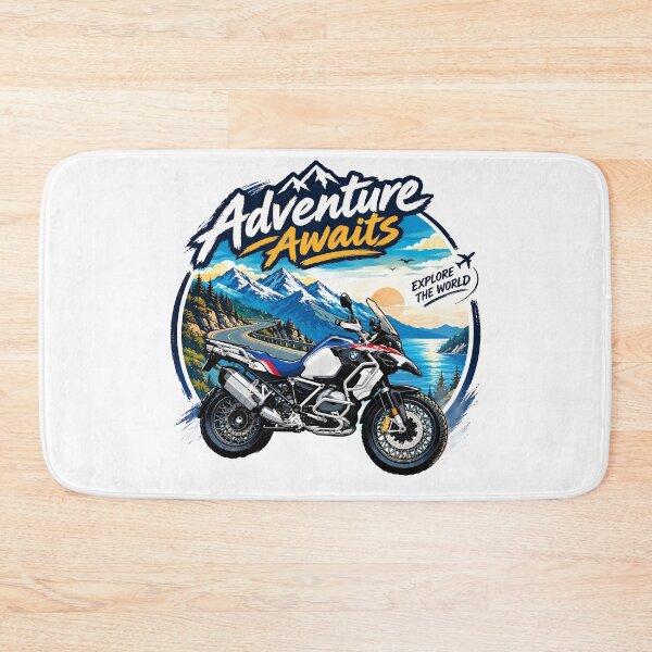 Item preview, Adventure Motorcycle Explore The World designed and sold by ali prints.