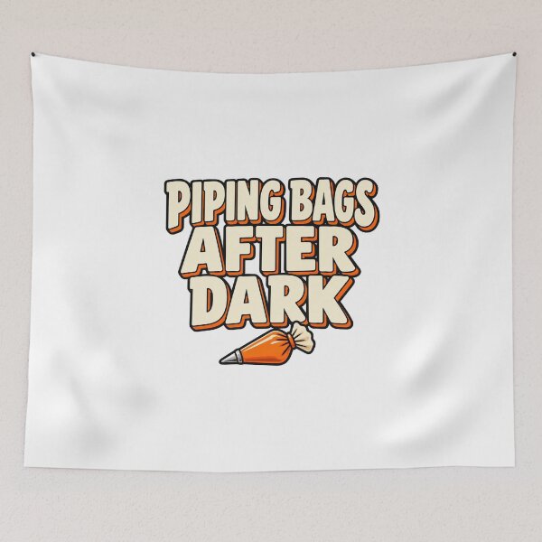 Item preview, Piping Bags After Dark Funny Halloween Cookie Decorator designed and sold by UrbanCanvvas.