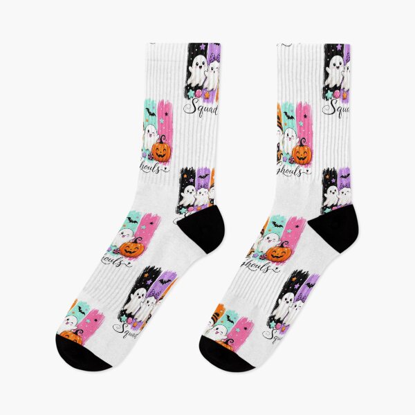 Item preview, Squad Ghouls Colorful Cute Halloween Ghosts designed and sold by CleanDecor.