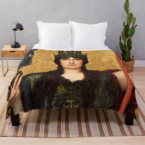 Item preview, Greek Mythology Wall Art, Pallas Athena Print, Franz von Stuck Symbolist Art designed and sold by RickE.