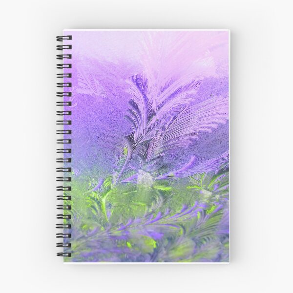 Item preview, Iced Feathers - Purple Hue designed and sold by WolfMoonPrintShop.