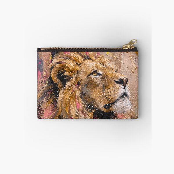 Item preview, Leo Zodiac Sign Painting – Lion Star Sign Art designed and sold by GalleryKauffeld.