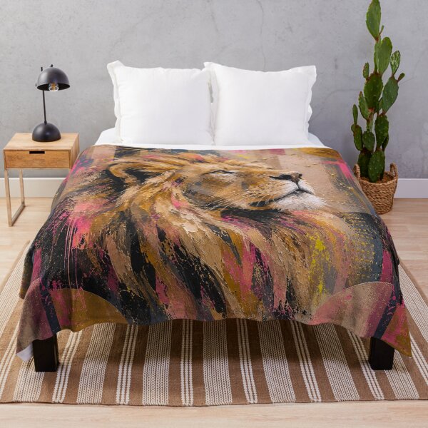 Item preview, Leo Zodiac Sign Painting – Lion Star Sign Art designed and sold by GalleryKauffeld.