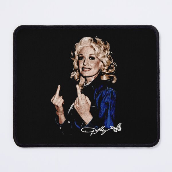 Item preview, Dolly Parton Sassy Double Middle Finger Portrait designed and sold by tor-user.