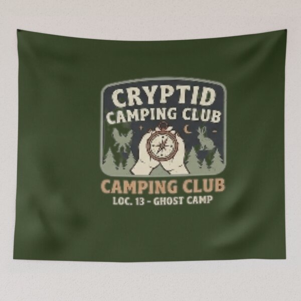 Item preview, Halloween cripted camping club designed and sold by  Mudikeys.