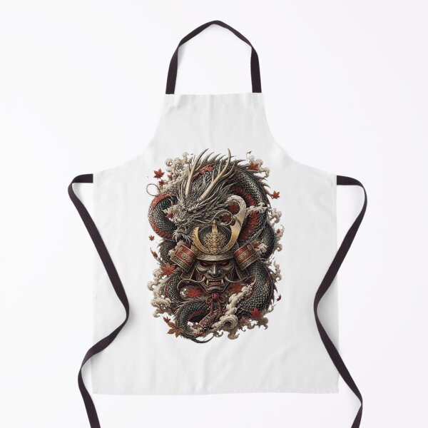 Item preview, ArtJapaneseDragonSamuraiMask designed and sold by Artrendzs.