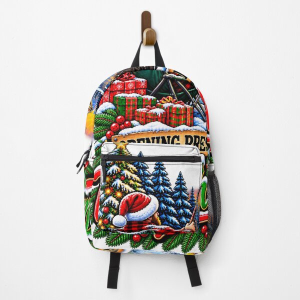 Item preview, Opening Presents Can Wait The Fish Are Biting Christmas Bass designed and sold by 198tees.