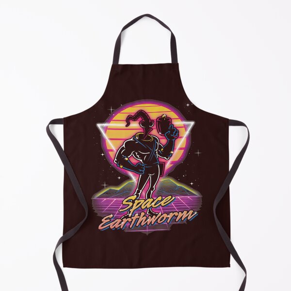 Item preview, Retro Space Earthworm designed and sold by FidelmaGomes.