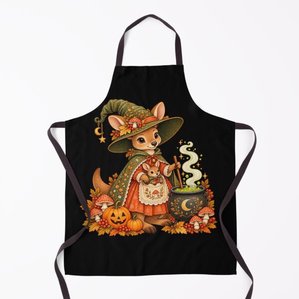 Item preview, Kangaroo Witch With Her Baby designed and sold by KMGalleria.