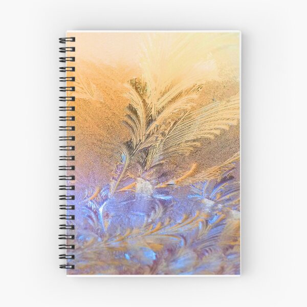 Item preview, Iced Feathers - Orange Hue designed and sold by WolfMoonPrintShop.