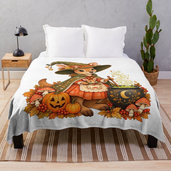 Item preview, Kangaroo Witch With Her Baby designed and sold by KMGalleria.