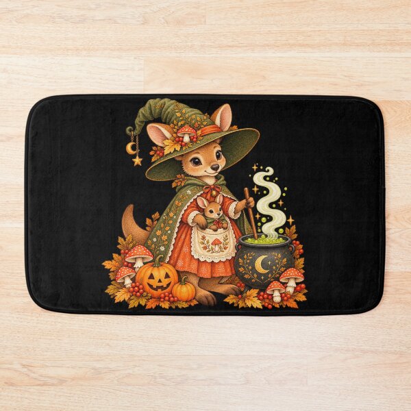 Item preview, Kangaroo Witch With Her Baby designed and sold by KMGalleria.