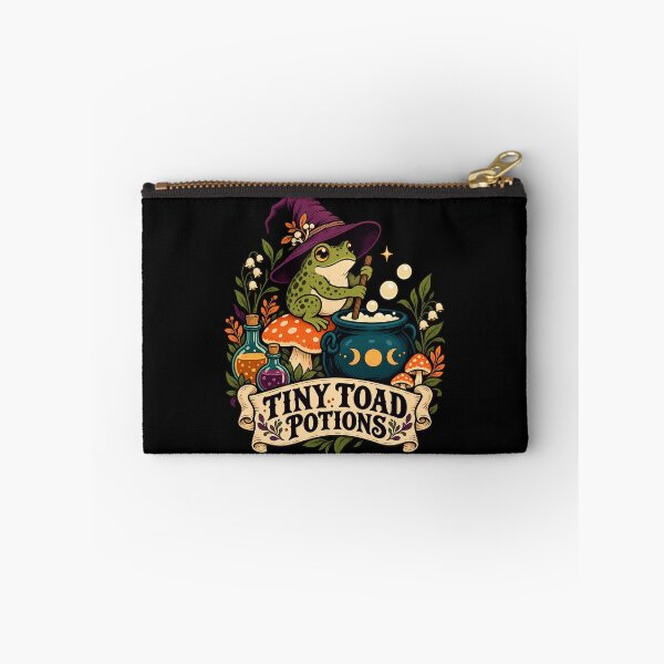 Item preview, Tiny Toad Potions – Mushroom Witch designed and sold by electricpeacock.