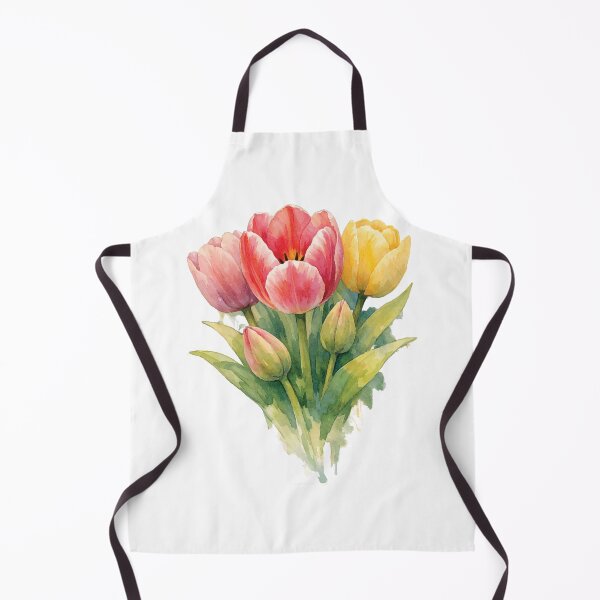 Item preview, Watercolor Tulip – Elegant Botanical Floral Flower Art designed and sold by Amsafjol.