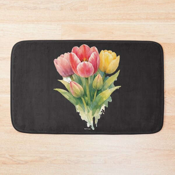 Item preview, Watercolor Tulip – Elegant Botanical Floral Flower Art designed and sold by Amsafjol.