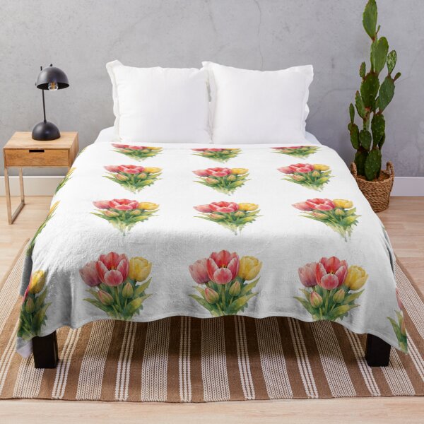 Item preview, Watercolor Tulip – Elegant Botanical Floral Flower Art designed and sold by Amsafjol.