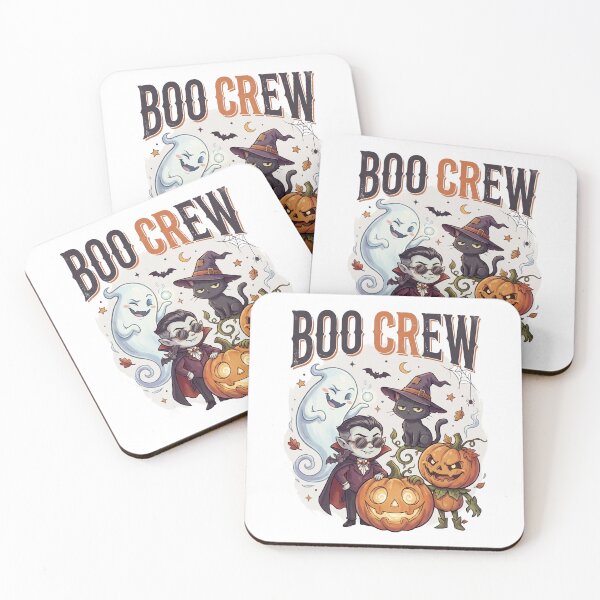 Item preview, Boo Crew Halloween Shirt – Cute Spooky Friends Group T-Shirt designed and sold by SAJ Design Studio.