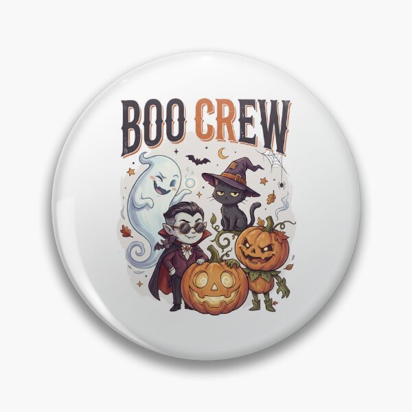 Item preview, Boo Crew Halloween Shirt – Cute Spooky Friends Group T-Shirt designed and sold by SAJ Design Studio.