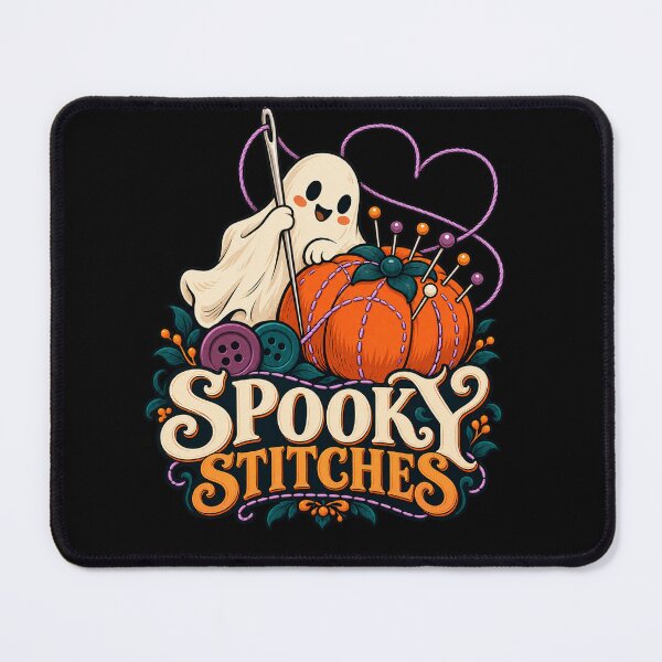 Item preview, Spooky Stitches – Ghost Sewing Companion designed and sold by electricpeacock.