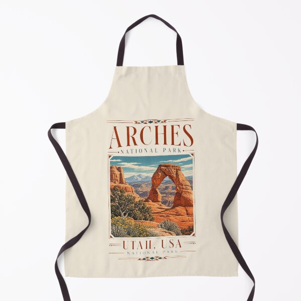 Item preview, Arches National Park, Utah, USA [Vintage Illustration] designed and sold by elektronen.