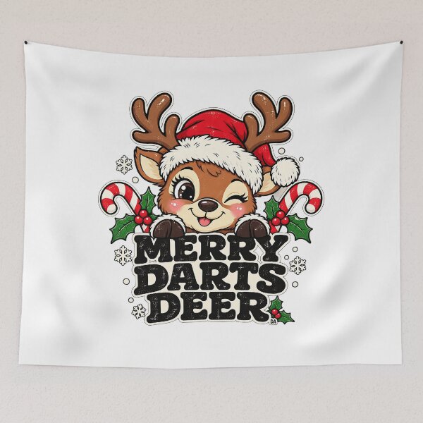 Item preview, Cute Reindeer Holiday Pun Graphic Shirt designed and sold by DesignArtist.ia.