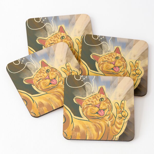 Item preview, Peace cat cutie designed and sold by nickardi.