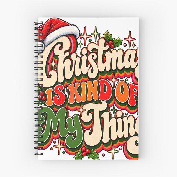 Item preview, Christmas Is Kind Of My Thing Retro Groovy Christmas Lover designed and sold by 198tees.