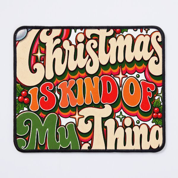Item preview, Christmas Is Kind Of My Thing Retro Groovy Christmas Lover designed and sold by 198tees.
