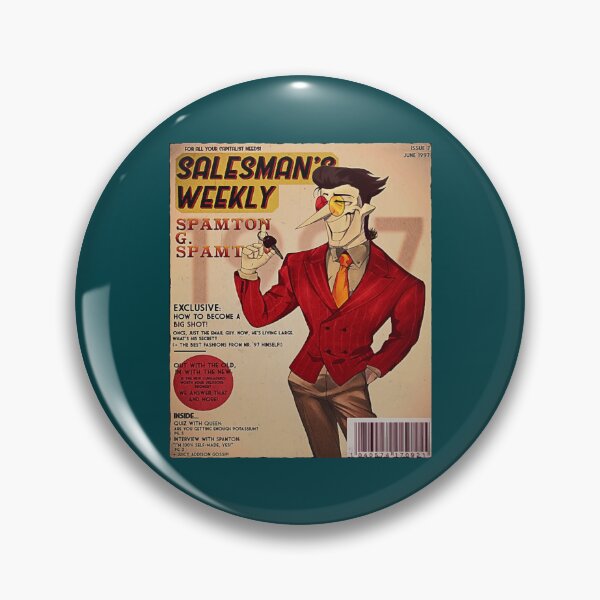 Item preview, Salesman_s Weekly Spamton_s Issue designed and sold by FidelmaGomes.