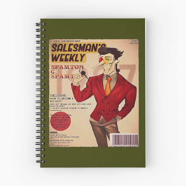Item preview, Salesman_s Weekly Spamton_s Issue designed and sold by FidelmaGomes.