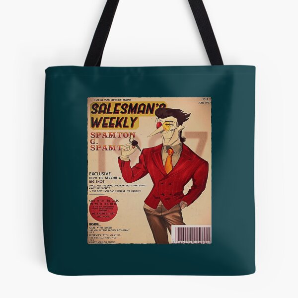Item preview, Salesman_s Weekly Spamton_s Issue designed and sold by FidelmaGomes.