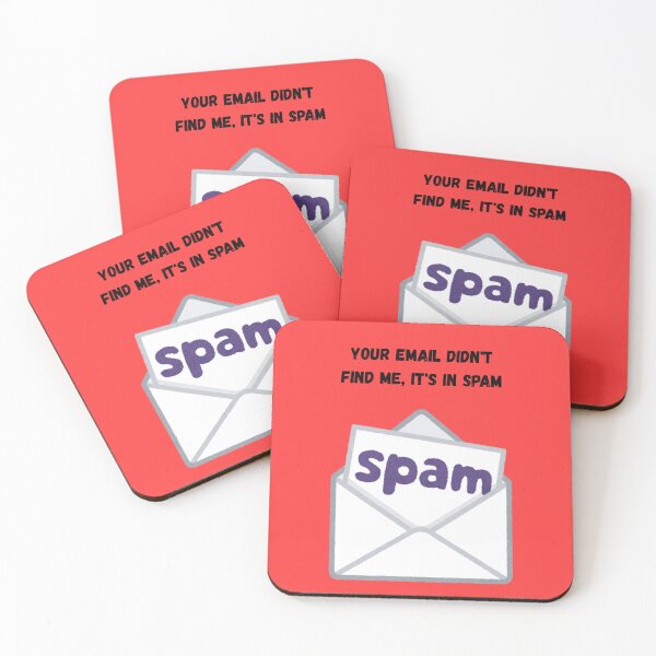 Item preview, Your Email Didnt Find Me Its In Spam Sarcastic Office Humor Envelope designed and sold by DontCareClub.